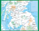 Wegenkaart - landkaart 3 OS Road Map Southern Scotland & Northumberland | Ordnance Survey