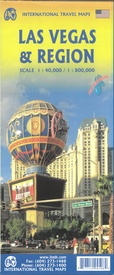 Stadsplattegrond - Wegenkaart - landkaart Las Vegas & regio | ITMB