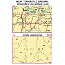 Topografische kaart 214 MT50 Sort | CNIG - Instituto Geográfico Nacional1