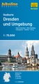 Fietskaart SAX02 Bikeline Radkarte Radkarte Dresden und Umgebung | Esterbauer