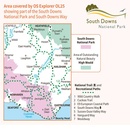 Wandelkaart - Topografische kaart OL25 OS Explorer Map Eastbourne & Beachy Head | Ordnance Survey