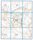 Topografische kaart - Wandelkaart 13B Bellingwolde | Kadaster