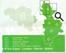 Wandelkaart 060 Land van Eupen, Geuldal - Hoge Venen - Ardennen | NGI - Nationaal Geografisch Instituut