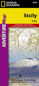 Wegenkaart - landkaart 3310 Adventure Map Sicily - Sicilië | National Geographic