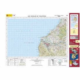 Topografische kaart 1103 MT50 San Nicolás de Tolentino (Gran Canaria) | CNIG - Instituto Geográfico Nacional1