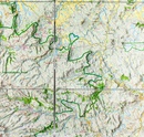 Wandelkaart Trekking map Drakensbergen - Zuid Afrika | TerraQuest