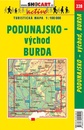 Fietskaart 228 Podunajsko východ, Burda  | Shocart