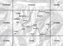 Wandelkaart - Topografische kaart 1154 Spitzmeilen | Swisstopo