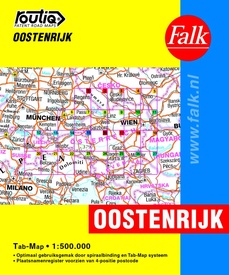 Wegenatlas Oostenrijk Tab Map | Falk