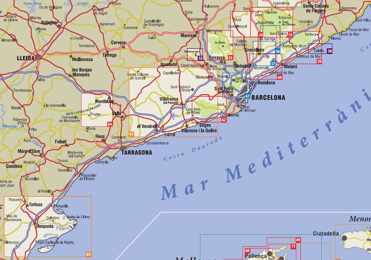 Wandelkaarten Catalonië Editorial Alpina