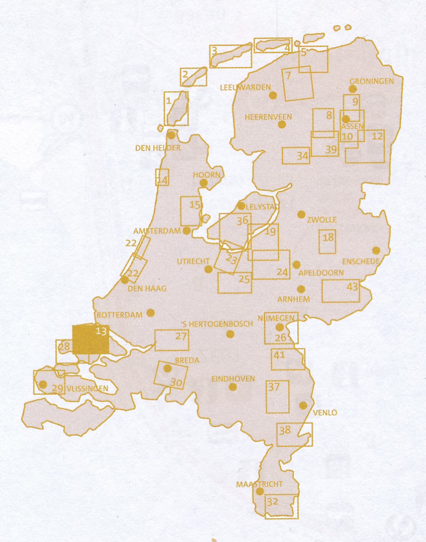 Overzicht wandelkaarten Staatsbosbeheer & Falk