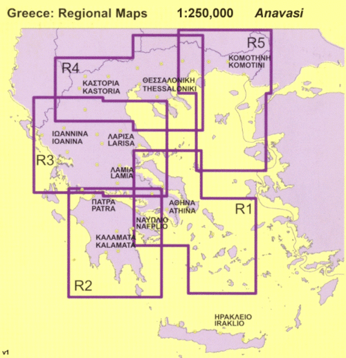 Overzicht Road Maps Anavasi